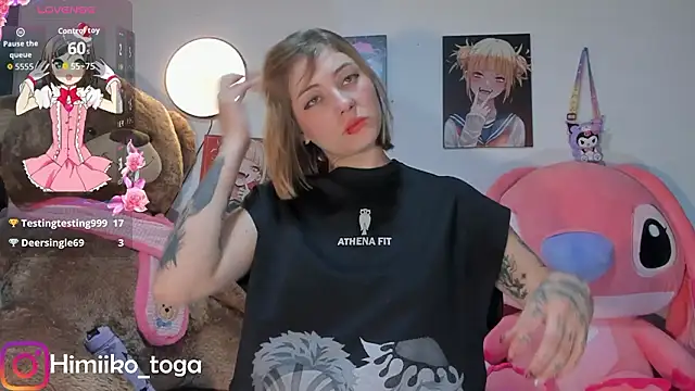 Snapshot of Himiiko_toga chatting on February 3, 2026, 6:40 am Himiiko toga online show from February 3, 2026, 6:40 am