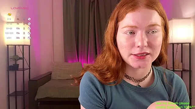 Snapshot of GingerCute chatting on November 10, 2025, 5:07 pm GingerCute online show from November 10, 2025, 5:07 pm