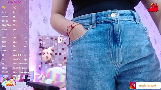 MARIANA TAY1 online show from February 21, 2026, 3:30 am