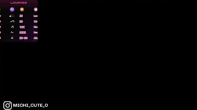 michelle cutee  online show from March 29, 2026, 8:32 pm