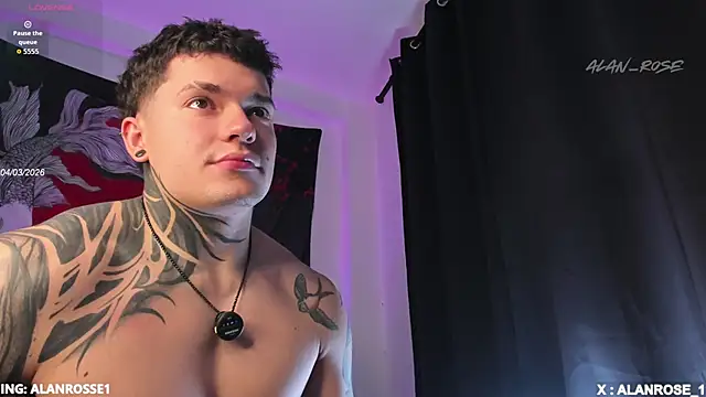 AlanRose01 online show from March 4, 2026, 5:10 pm