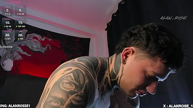 AlanRose01 online show from March 21, 2026, 5:28 pm