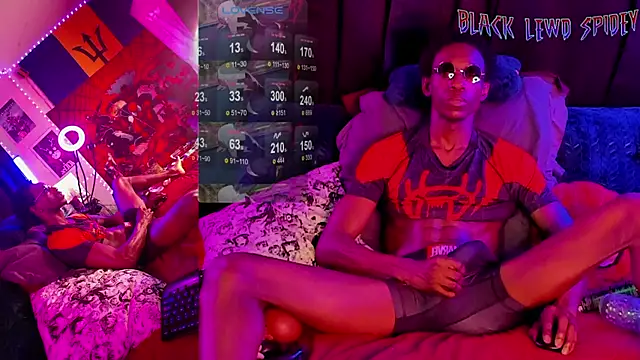 BlackLewdSpidey online show from February 4, 2025, 7:40 am