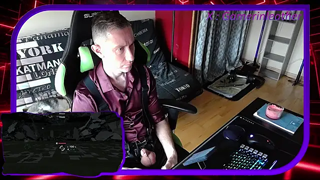 Gamerinleather online show from November 2, 2025, 9:25 am