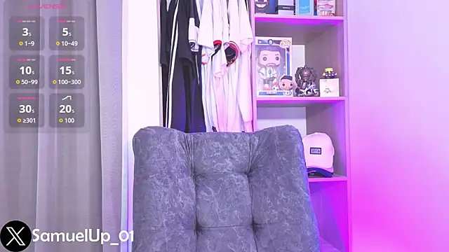 Samuel up01 online show from May 16, 2026, 6:23 am