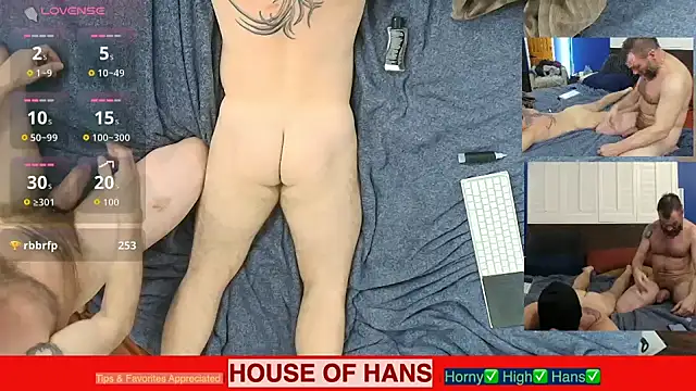 Snapshot of HouseOfHans chatting on January 31, 2026, 7:12 pm HouseOfHans online show from January 31, 2026, 7:12 pm