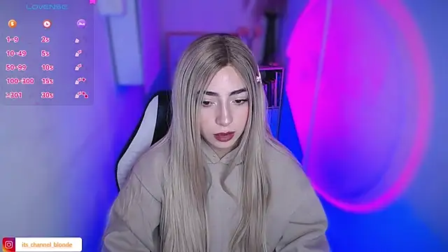 channel blondee online show from February 5, 2026, 9:54 pm