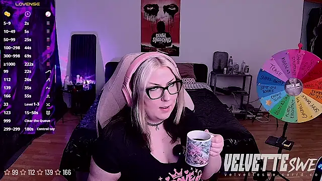 Snapshot of VelvetteSWE chatting on July 2, 2026, 5:19 pm VelvetteSWE online show from July 2, 2026, 5:19 pm