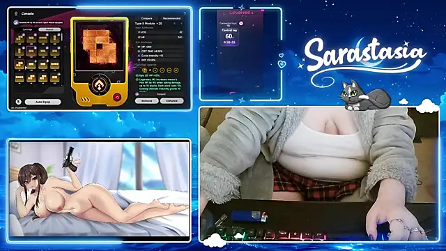Sarastasia417 online show from July 17, 2026, 12:30 am