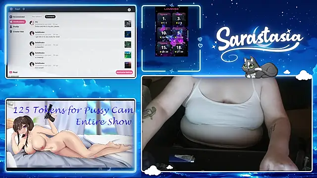 Sarastasia417 online show from June 30, 2026, 12:21 am