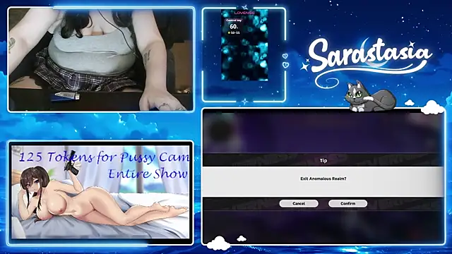 Sarastasia417 online show from June 14, 2026, 2:35 am