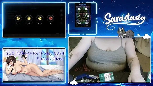 Sarastasia417 online show from July 4, 2026, 11:31 pm