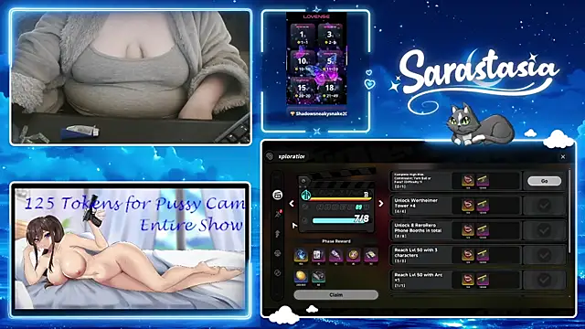 Sarastasia417 online show from June 17, 2026, 5:12 pm