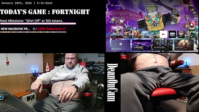 Snapshot of DeanonCam chatting on January 18, 2026, 3:37 pm DeanonCam online show from January 18, 2026, 3:37 pm