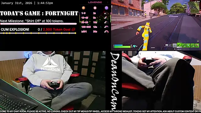 Snapshot of DeanonCam chatting on January 31, 2026, 7:45 pm DeanonCam online show from January 31, 2026, 7:45 pm