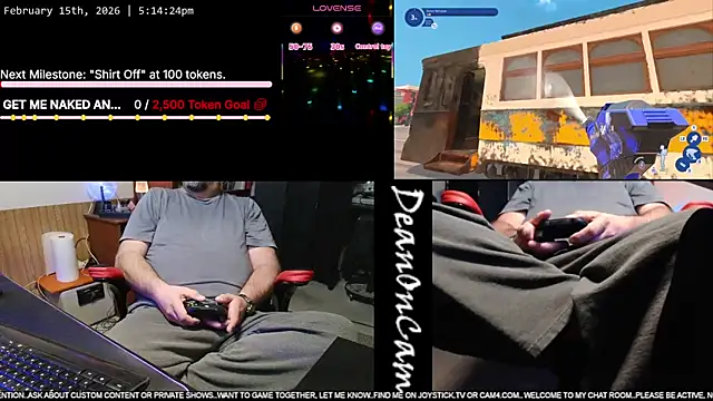 Snapshot of DeanonCam chatting on February 15, 2026, 11:14 pm DeanonCam online show from February 15, 2026, 11:14 pm