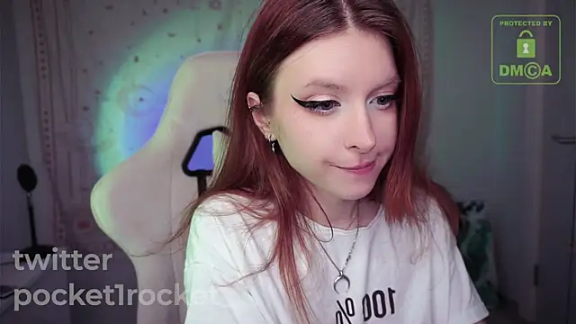 Snapshot of _PocketRocket_ chatting on February 1, 2025, 12:51 am PocketRocket online show from February 1, 2025, 12:51 am