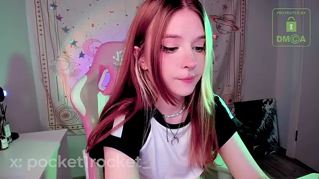 Snapshot of _PocketRocket_ chatting on November 23, 2025, 12:09 am PocketRocket online show from November 23, 2025, 12:09 am