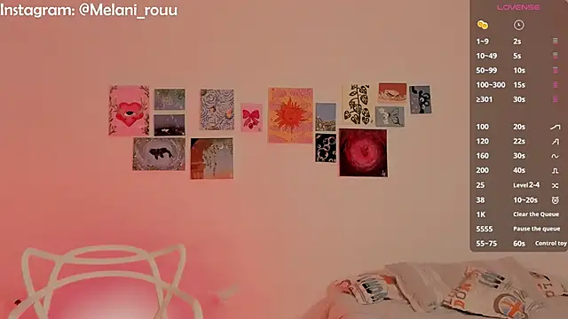 melrousses  online show from February 26, 2026, 4:34 am