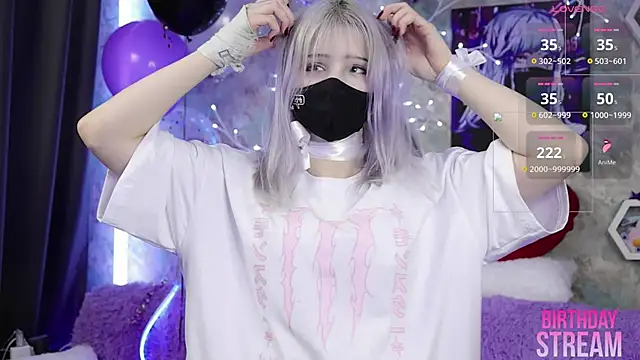 Yunakiss online show from March 29, 2026, 9:38 pm