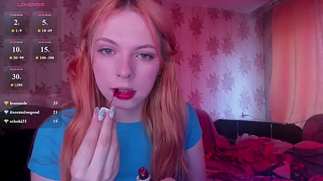 Cutie Bambi online show from May 16, 2026, 12:15 pm