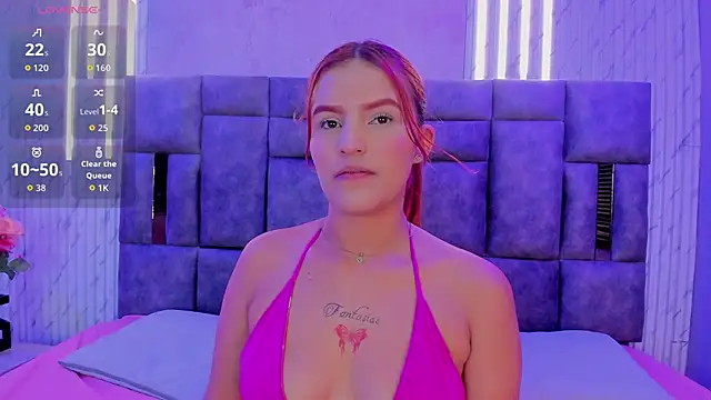 ZharaRousse online show from April 2, 2026, 12:01 pm