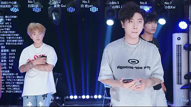 AOA-boy online show from July 25, 2026, 5:04 am