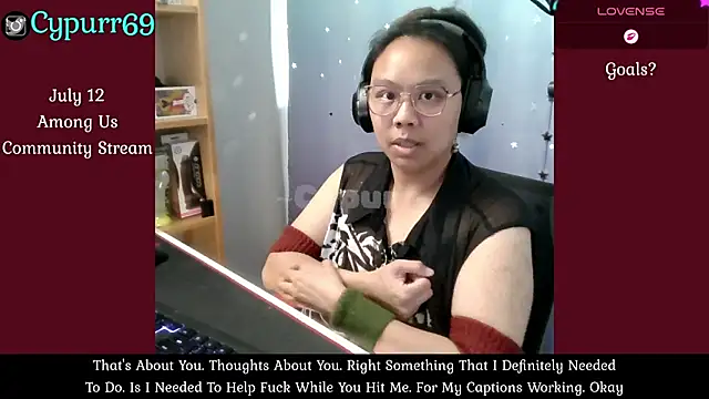 Snapshot of Cypurr chatting on July 4, 2026, 9:08 pm Cypurr online show from July 4, 2026, 9:08 pm