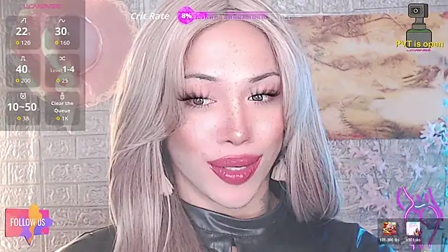 Ms amor powers ts online show from April 25, 2026, 1:41 pm