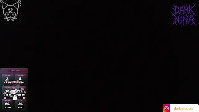 dark nina   online show from May 7, 2026, 1:43 am