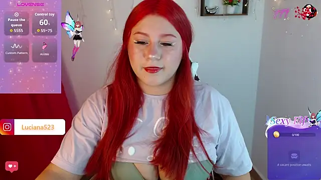  Lucianaa 1 online show from May 15, 2026, 1:31 pm