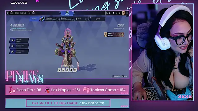 PixieePlays online show from April 9, 2026, 4:03 am