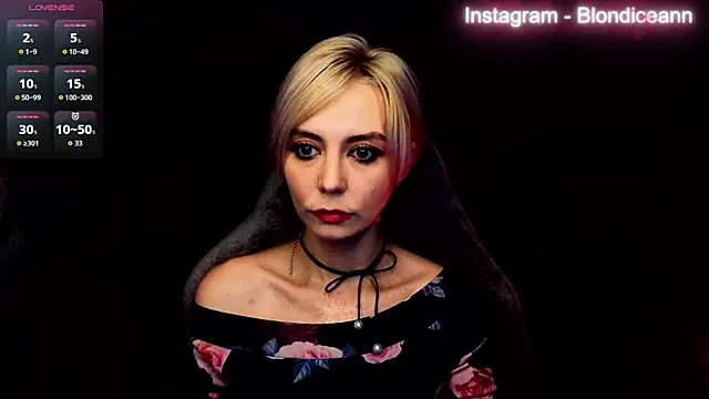 blonde ice ann online show from May 16, 2026, 9:03 pm