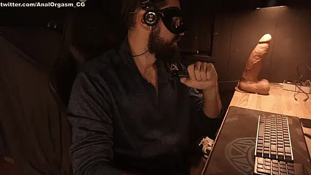AnalOrgasm CG online show from November 9, 2025, 5:06 pm