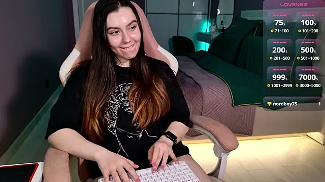 Foxohlove online show from March 7, 2025, 3:28 pm