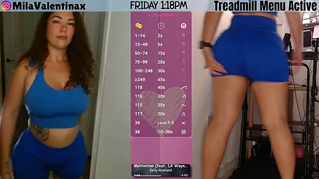 MilaValentina online show from May 29, 2026, 5:19 pm