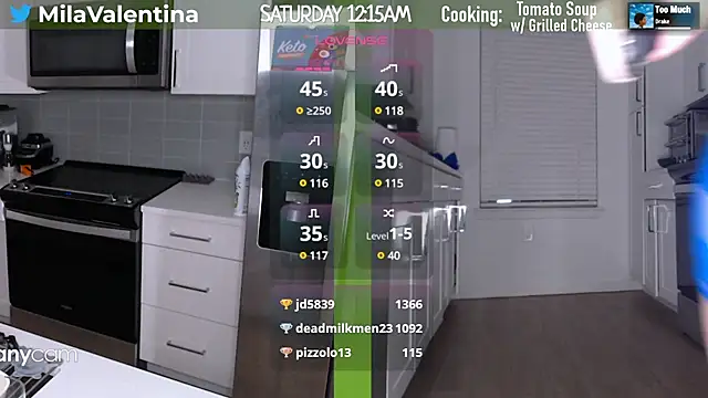 MilaValentina online show from March 8, 2025, 5:17 am