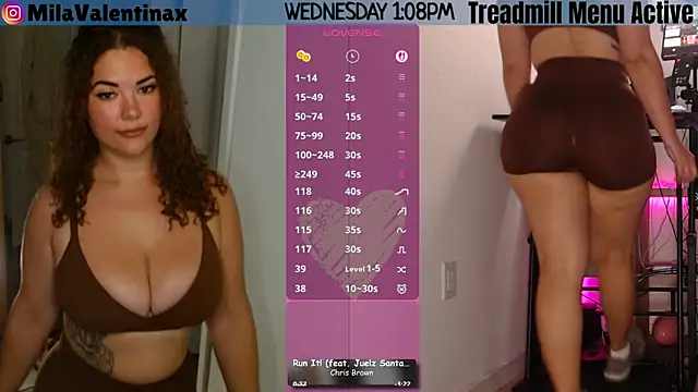 MilaValentina online show from July 15, 2026, 5:09 pm