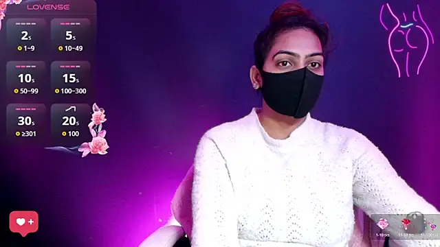 Snapshot of DesiZoya chatting on November 11, 2025, 10:15 pm DesiZoya online show from November 11, 2025, 10:15 pm