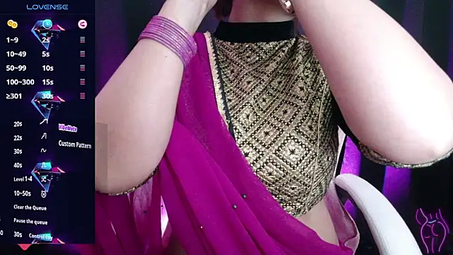 Snapshot of DesiZoya chatting on February 8, 2025, 4:25 pm DesiZoya online show from February 8, 2025, 4:25 pm