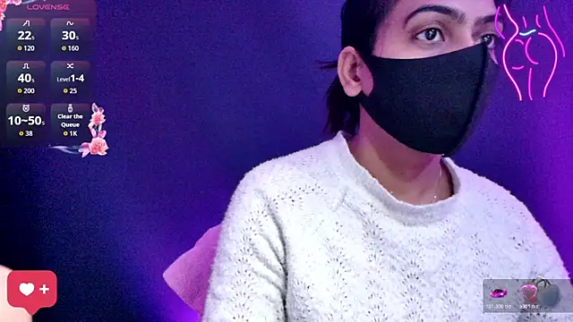 Snapshot of DesiZoya chatting on December 13, 2025, 11:00 pm DesiZoya online show from December 13, 2025, 11:00 pm