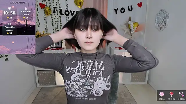 Alexa Lexi  online show from February 21, 2026, 10:50 am