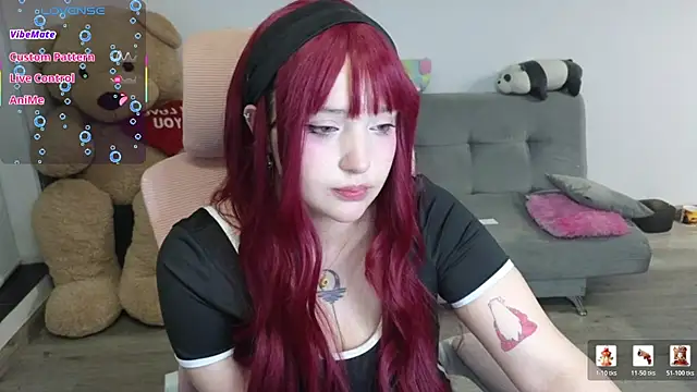 Snapshot of KuroChan420 chatting on July 7, 2026, 3:31 am KuroChan420 online show from July 7, 2026, 3:31 am