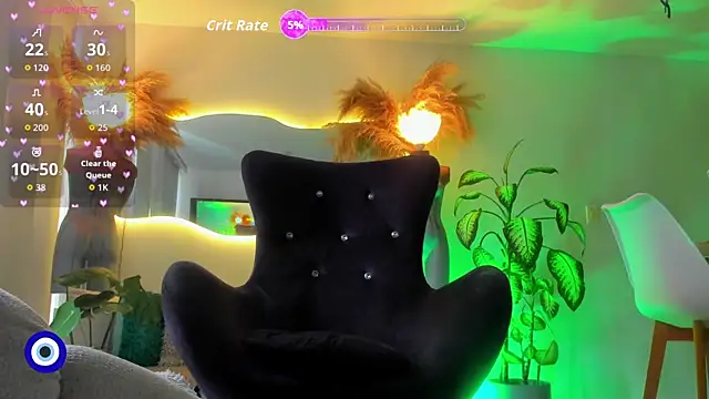 Angel Peach online show from April 8, 2026, 1:23 pm