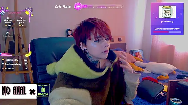 Snapshot of Dark__Elf chatting on February 11, 2026, 6:24 am Dark Elf online show from February 11, 2026, 6:24 am