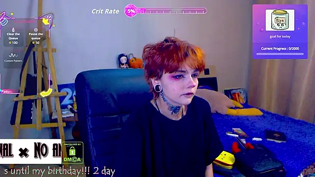 Snapshot of Dark__Elf chatting on February 23, 2026, 10:21 pm Dark Elf online show from February 23, 2026, 10:21 pm