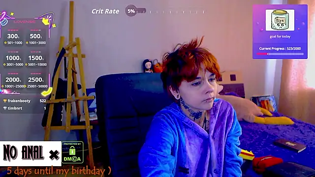 Snapshot of Dark__Elf chatting on February 20, 2026, 6:26 am Dark Elf online show from February 20, 2026, 6:26 am