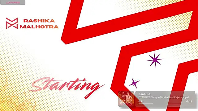 rashika malhotra online show from June 26, 2026, 6:25 pm