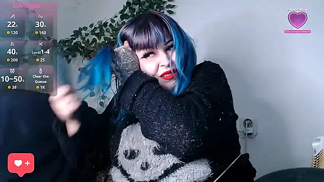 Snapshot of Psychobitch7 chatting on November 20, 2025, 10:31 pm Psychobitch7 online show from November 20, 2025, 10:31 pm