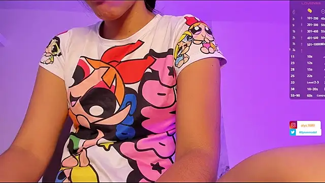 alysson 18 online show from September 19, 2025, 1:15 pm